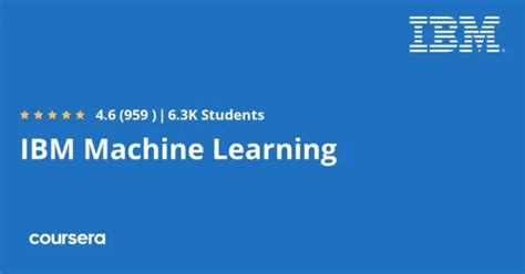 Free Course Ibm Machine Learning Professional Certificate