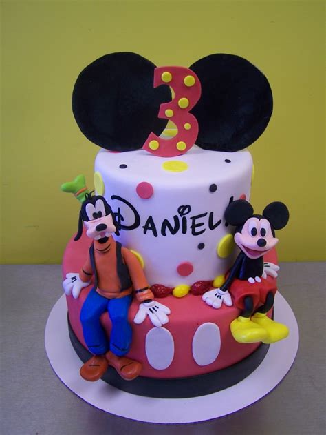 Mickey mouse and goofy birthday cake - le' Bakery Sensual