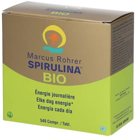 Marcus Rohrer Spirulina Bio Nachf Llpackung X St Shop Apotheke