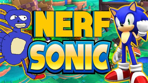 Nerf Sonic Super Smash Bros Wii U Montage Youtube