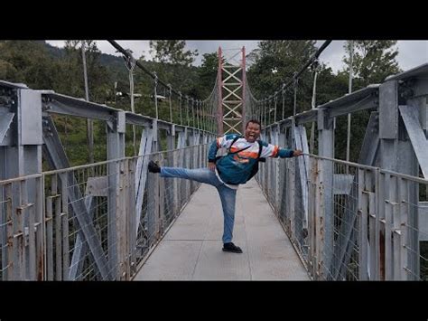 Jembatan Gantung Gerpasang Klaten Di Bawah Gunung Merapi YouTube