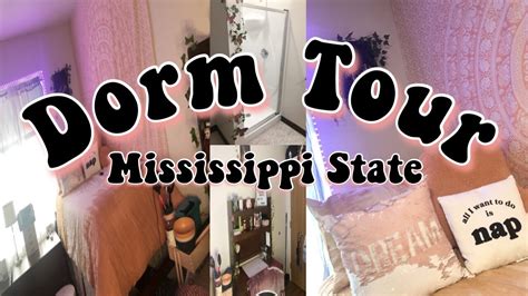 College Dorm Tour Mississippi State University Youtube