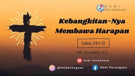 Live Streaming Ibadah Paskah Gkmi Pecangaan Minggu 9 April 2023 Youtube