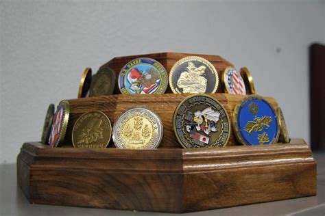 Military Coin Display