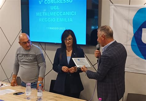 Ugl Metalmeccanici Reggio Emilia Angela Labate è la segretaria UGL