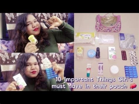 10 Important Things Girl S Must Have In Their Pouch Saloni Kamble