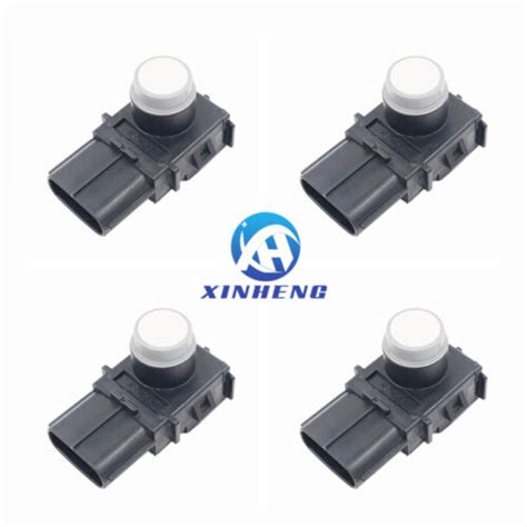 Pcs A Pdc Ultrasonic Parking Sensor White For Toyota