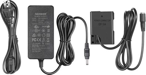 Neewer Ep A Adaptador De Fuente De Alimentaci N Ac Y Cargador De