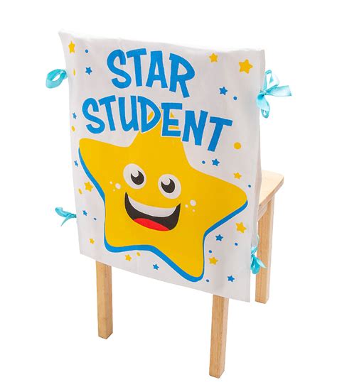 Star Student Chair Cover