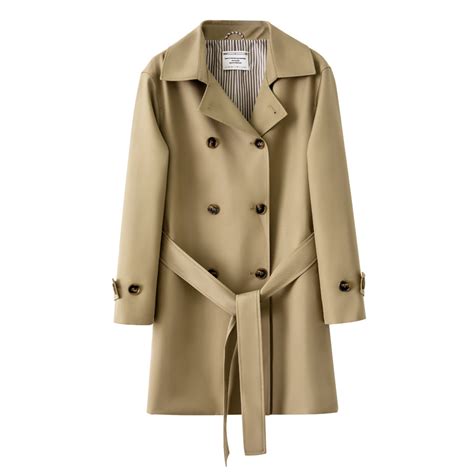 Wind Proof Trench Coats Women British Oem Classic Casual Fashion Windproof Waterproof Rain Coat