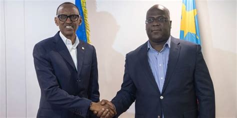 Dr Congo President Felix Tshisekedi Compares Rwandas Counterpart