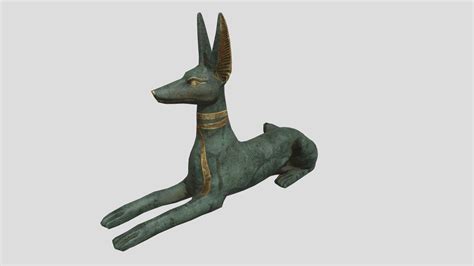 Anubis Statue - Buy Royalty Free 3D model by luxe3dworld [40c1e88 ...