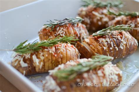 How To Make Accordion Potatoes Oh So Delicioso