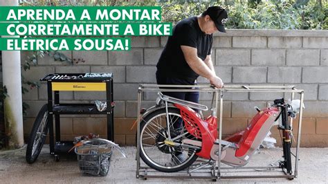 Como Montar A Bicicleta ElÉtrica Sousa Youtube