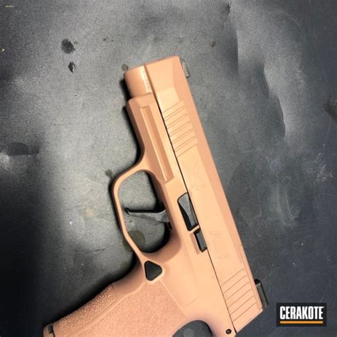 Sig Sauer In A Custom Rose Gold Cerakote Finish By Web User Cerakote