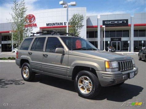 1996 Charcoal Gold Satin Jeep Grand Cherokee Limited 4x4 29831563