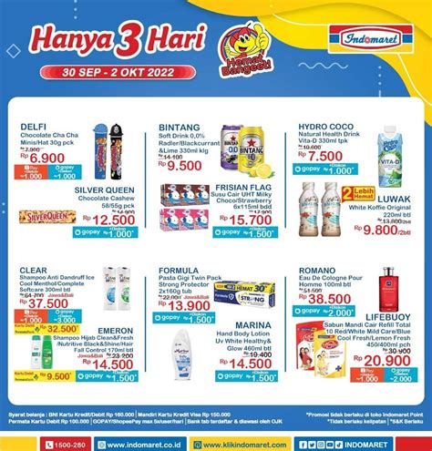 Promo Jsm Indomaret Semarak Minyak Berlaku September Oktober