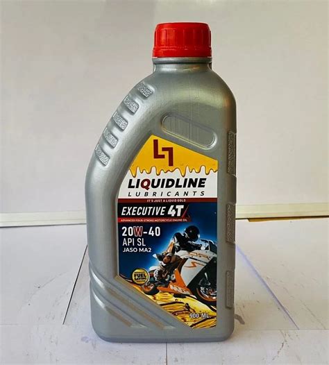 Full Synthetic 20W40 Liquidline Lubricants Executive 4T Engine Oil