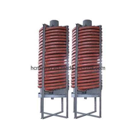 Gravity Separating Machine Chrome Ore Spiral Chute Equipment China