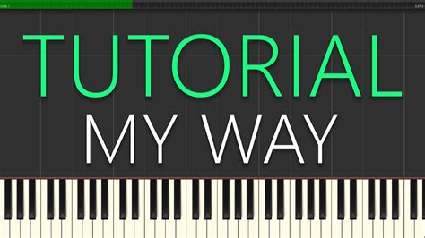 Calvin Harris My Way Piano Tutorial Free Midi Download Youtube