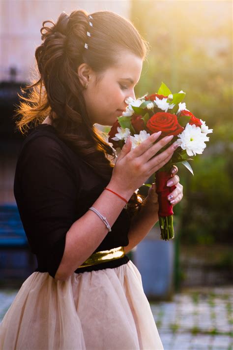 Free Images Person Girl Woman Flower Bouquet Model Spring