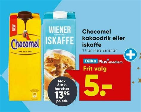 Chocomel Kakaodrik Eller Iskaffe Tilbud Hos Bilka