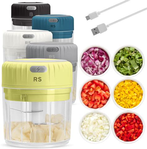 Amazon Mini Electric Food Processor And Garlic Chopper 250ML