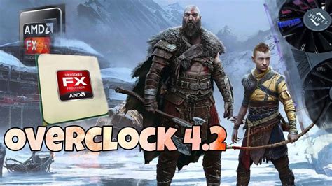 God Of War 4 No Fx 8300 Depois Do Overclock Para 4 2 Rx 580 8gb Youtube