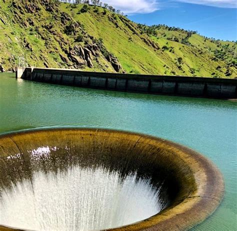 Monticello Dam Morning Glory Spillway - Atlas Obscura