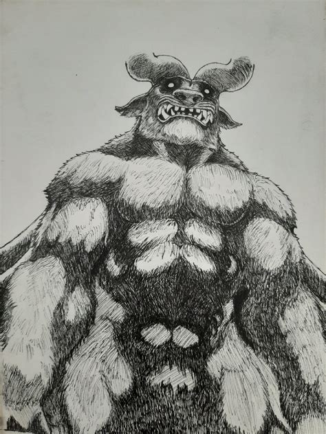 Zodd, the immortal one again!!! A sketch i made about one year ago ...