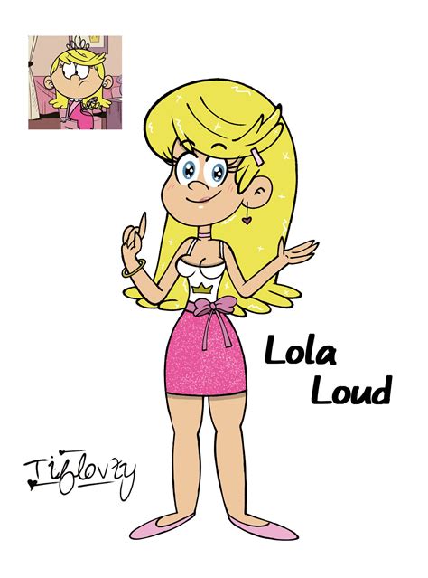 Lola Loud Older By Tifflovtyart On Deviantart