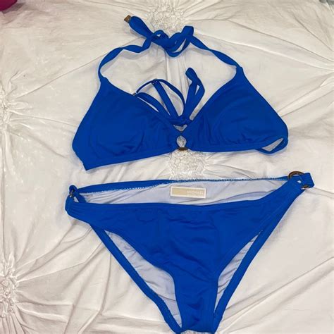 Michael Kors Blue Bikini Gem