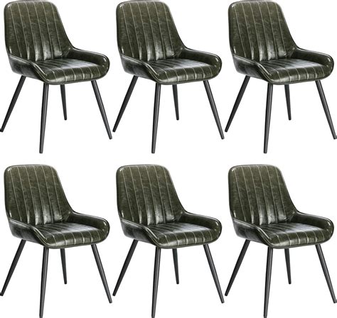 Lestarain Lot De Chaises De Salle Manger Avec Dossier Chaise De