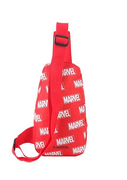 Marvel Sling Bag Red Miniso Bahrain