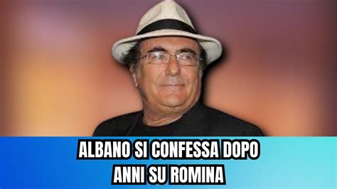 ALBANO NON RESISTE PIU E SVELA TUTTA LA VERITA SU ROMINA MI HA