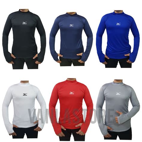 Jual Baju Manset Pria Baselayer Thumbhole Kaos Manset Olahraga Lengan