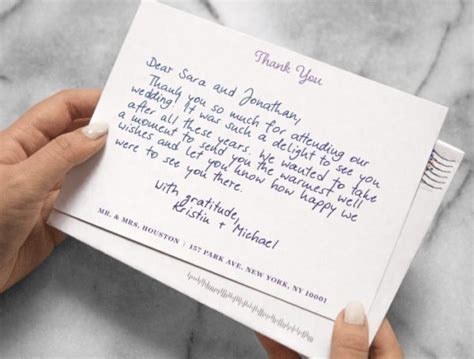 The Ultimate Guide To Wedding Thank You Card Etiquette