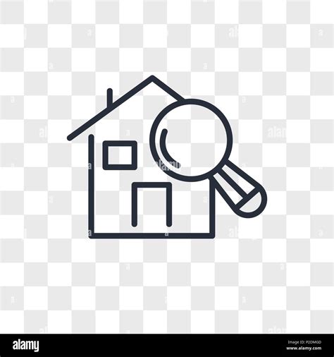 Home Inspector Vector Icon Isolated On Transparent Background Home