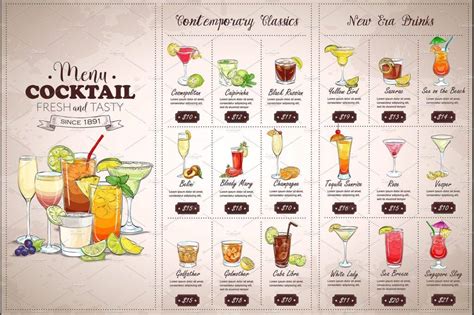 Menu Ideas For Cocktail Party Designs 14 Examples