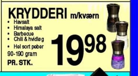 Krydderi Tilbud Hos Abc Lavpris