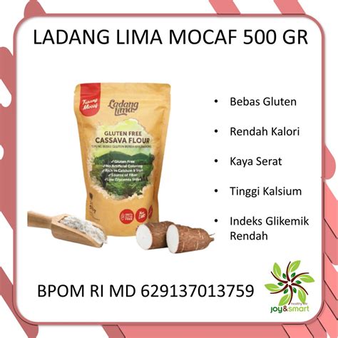 Jual Joy Smart Healthy Life Ladang Lima Cassava Flour Tepung Singkong