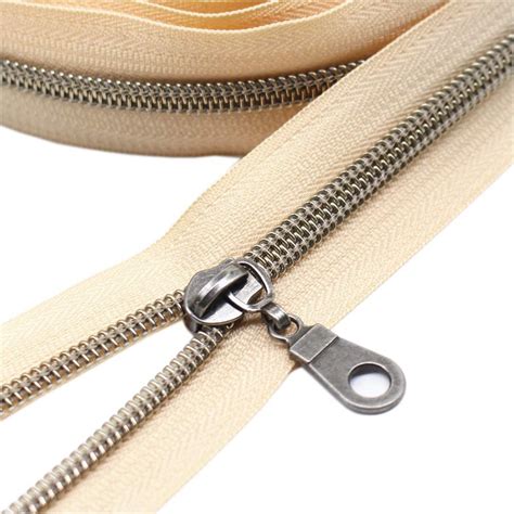 Amazon Yahoga Gunmetal Metallic Nylon Coil Zippers By The Yard