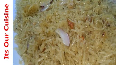 Gur Wale Chawal Recipe By Its Our Cuisine Youtube