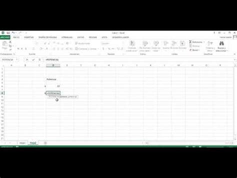 Potencia Y Raiz En Excel YouTube