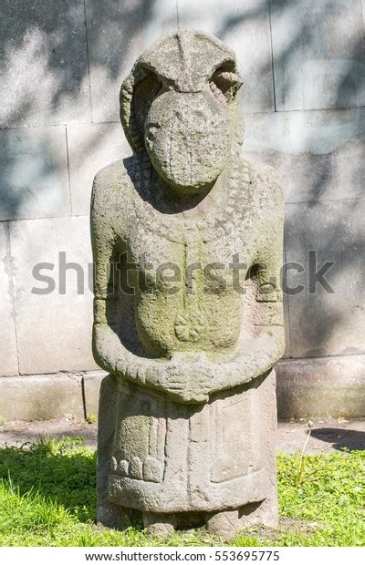 Stone Statue Scythian Warrior Stock Photo Edit Now 553695775