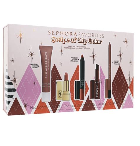 SEPHORA Favorites Swipe of Lip Color Lipstick & Lip Balm Set - Walmart.com