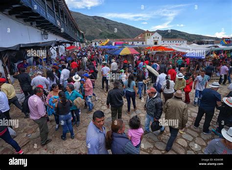 fiesta in Villa de Leyva Colombia Stock Photo - Alamy