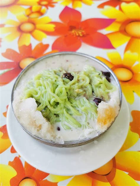 Cendol ice cream stock photo. Image of iced, city, digital - 185276426