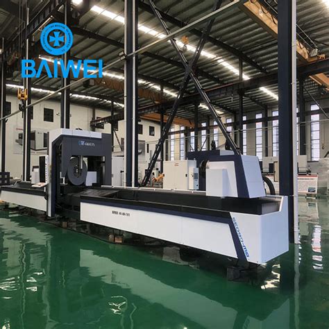 Laser Cutting Machine For Pipe Baiwei Fiber Laser Cutting Machine