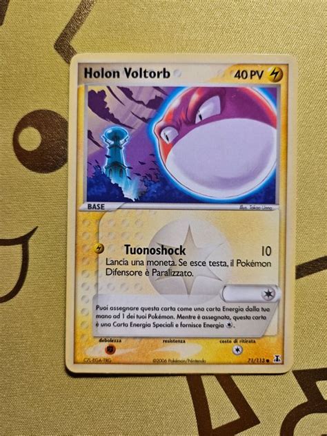 Delta Species Holon Voltorb Kaufen Auf Ricardo